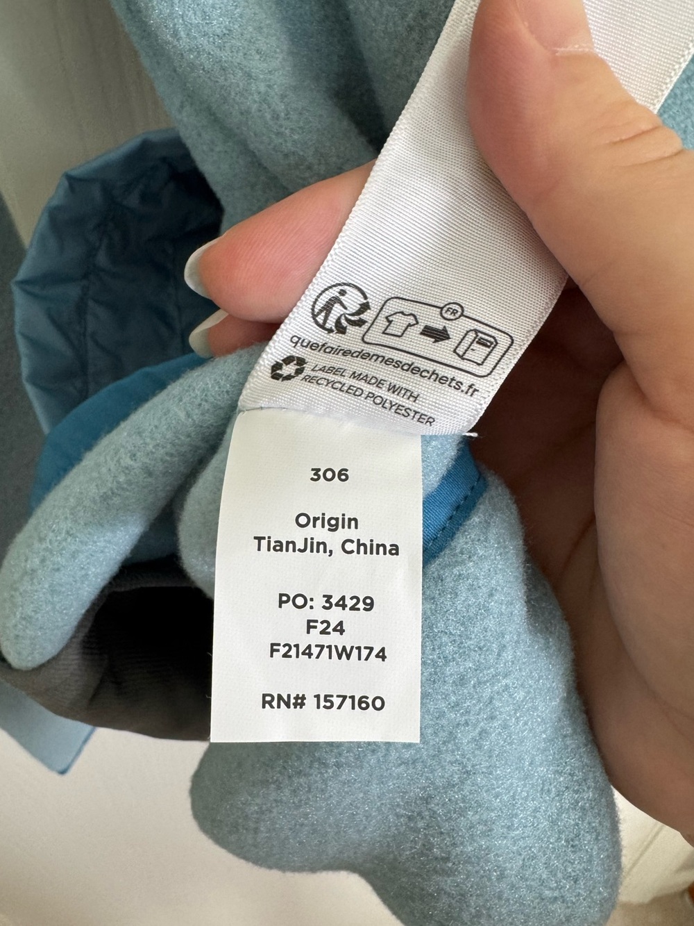 Cotopaxi Teca Fleece Pullover Women’s Size Medium Whale Song Gorpcore Outdoor - Picture 12 of 12